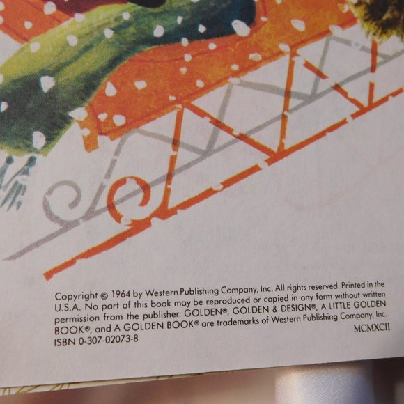 JINGLE BELLS A LITTLE GOLDEN BOOK - Picture 5 of 5